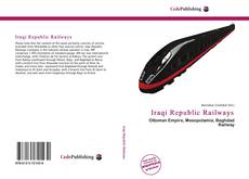 Обложка Iraqi Republic Railways