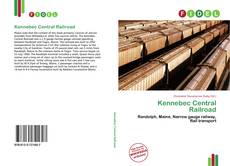 Portada del libro de Kennebec Central Railroad