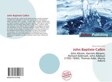 Buchcover von John Baptiste Calkin