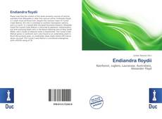 Buchcover von Endiandra floydii