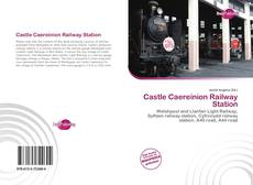 Capa do livro de Castle Caereinion Railway Station 