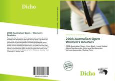 Bookcover of 2008 Australian Open – Women's Doubles