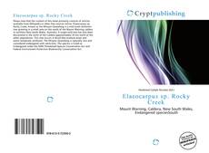 Buchcover von Elaeocarpus sp. Rocky Creek