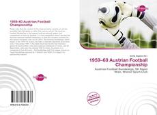 Capa do livro de 1959–60 Austrian Football Championship 