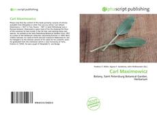 Carl Maximowicz的封面