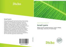 Copertina di Israel Lyons