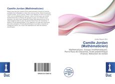 Capa do livro de Camille Jordan (Mathématicien) 
