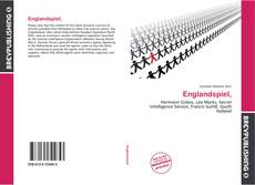 Portada del libro de Englandspiel,