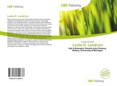 Bookcover of Leslie R. Landrum