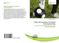 Bookcover of 1948–49 Austrian Football Championship