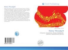 Portada del libro de Henry Threadgill