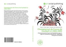 Couverture de Championnat de France de Football L2 2002-2003