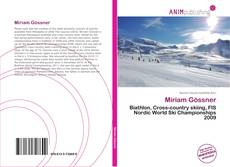 Portada del libro de Miriam Gössner