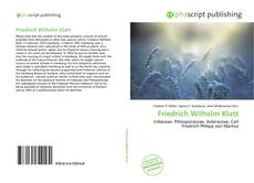 Friedrich Wilhelm Klatt的封面