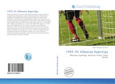 Portada del libro de 1992–93 Albanian Superliga