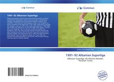 Capa do livro de 1991–92 Albanian Superliga 