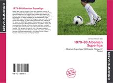 Portada del libro de 1979–80 Albanian Superliga