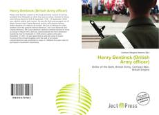 Capa do livro de Henry Bentinck (British Army officer) 