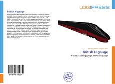 Capa do livro de British N gauge 