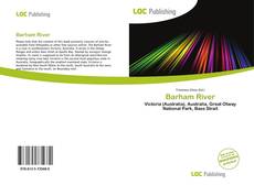 Capa do livro de Barham River 