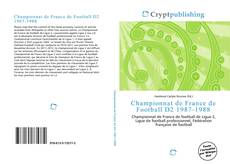 Buchcover von Championnat de France de Football D2 1987-1988