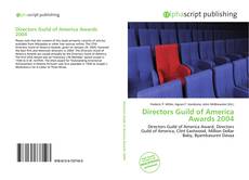 Directors Guild of America Awards 2004 kitap kapağı
