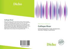 Copertina di Calliope River