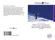 Capa do livro de Dikke Eger-Bergmann 