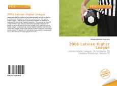 2006 Latvian Higher League kitap kapağı