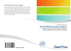 Buchcover von David Ball (country singer)