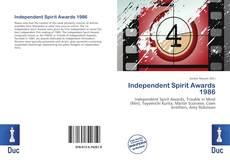 Bookcover of Independent Spirit Awards 1986