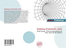 Buchcover von Embassy of Australia, Paris