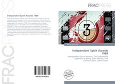 Portada del libro de Independent Spirit Awards 1989