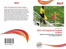 Borítókép a  2001–02 Highland Football League - hoz