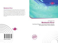 Bookcover of Matakohe River