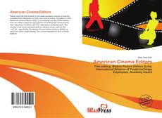 American Cinema Editors的封面