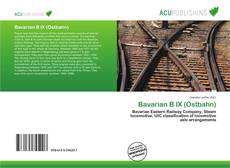 Bookcover of Bavarian B IX (Ostbahn)