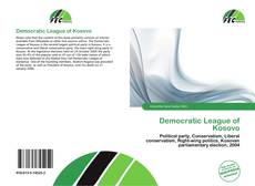 Buchcover von Democratic League of Kosovo