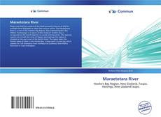 Capa do livro de Maraetotara River 