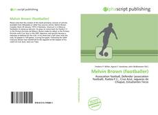 Melvin Brown (footballer) kitap kapağı
