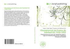 Bookcover of Championnat de France de Football D2 1958-1959