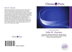 Bookcover of John H. Sununu