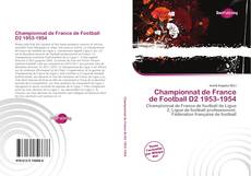 Portada del libro de Championnat de France de Football D2 1953-1954