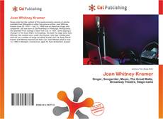 Capa do livro de Joan Whitney Kramer 