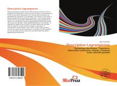 Description Lagrangienne kitap kapağı