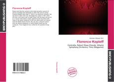 Couverture de Florence Kopleff