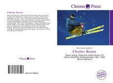 Capa do livro de Charles Bozon 