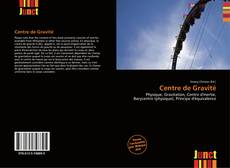 Copertina di Centre de Gravité