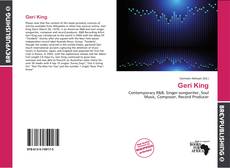 Geri King kitap kapağı