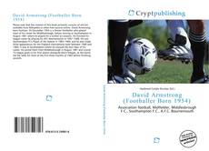 Обложка David Armstrong (Footballer Born 1954)